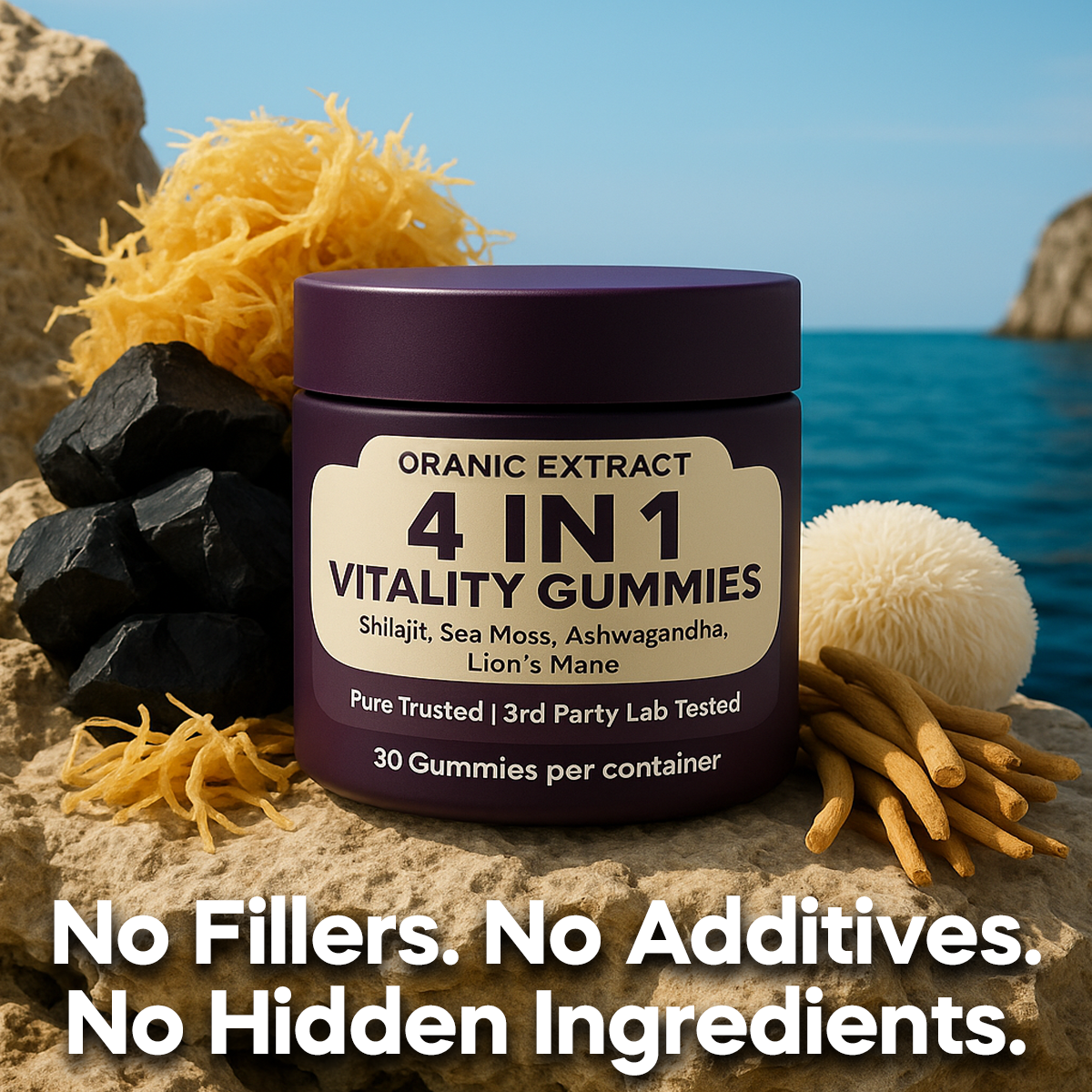 ORANIC EXTRACT® 4-in-1 Vitality Gummies